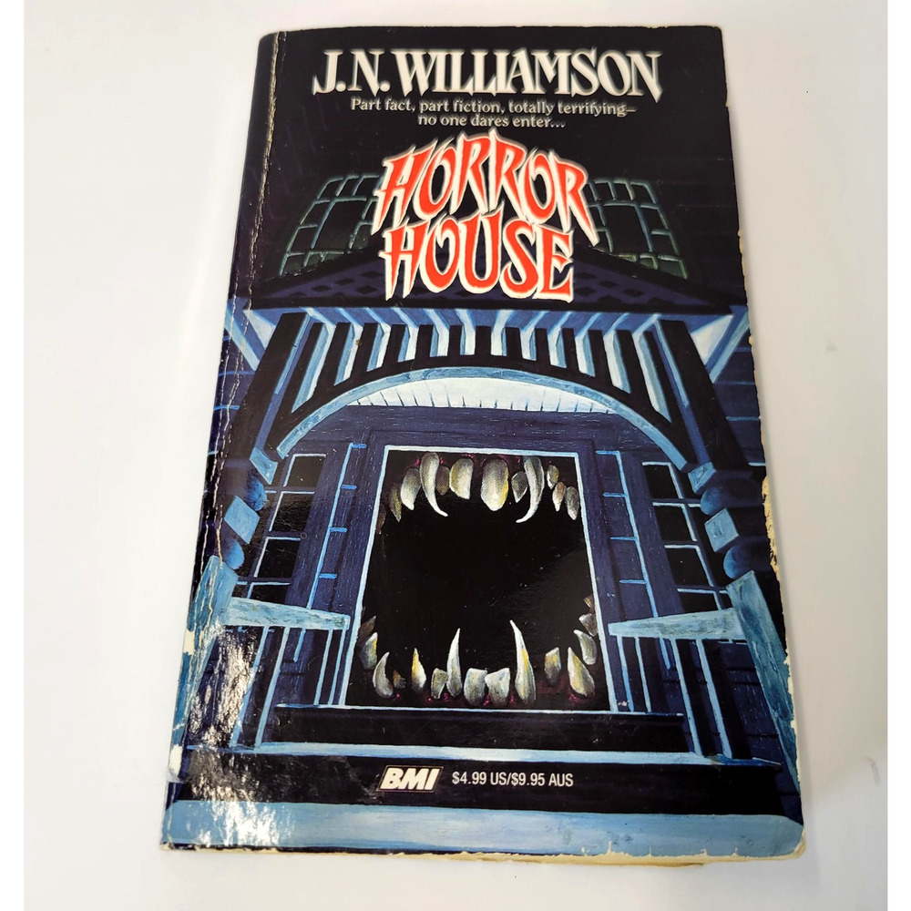 Vintage 1981 Horror House J N Williamson BMI Paperback Book Haunted Novel